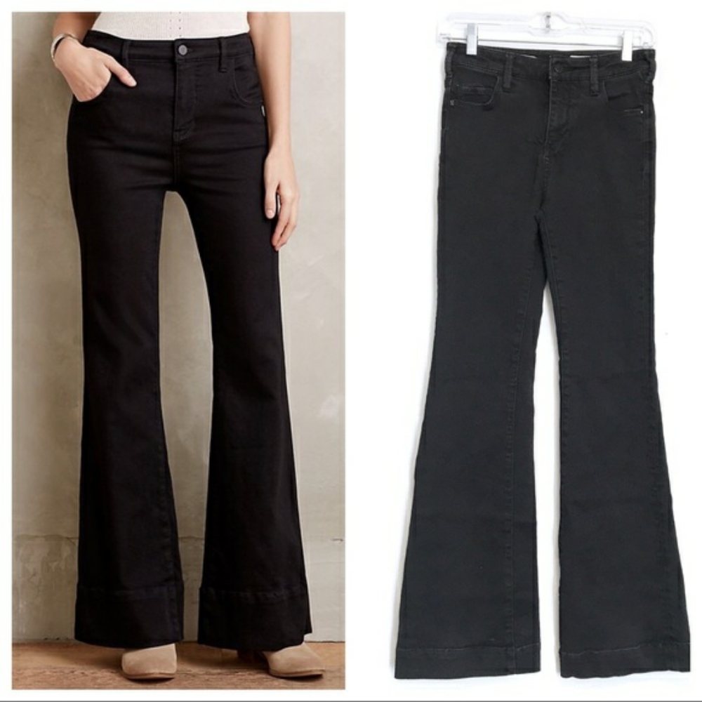 Anthropologie Pilcro&the letterpress flared jeans